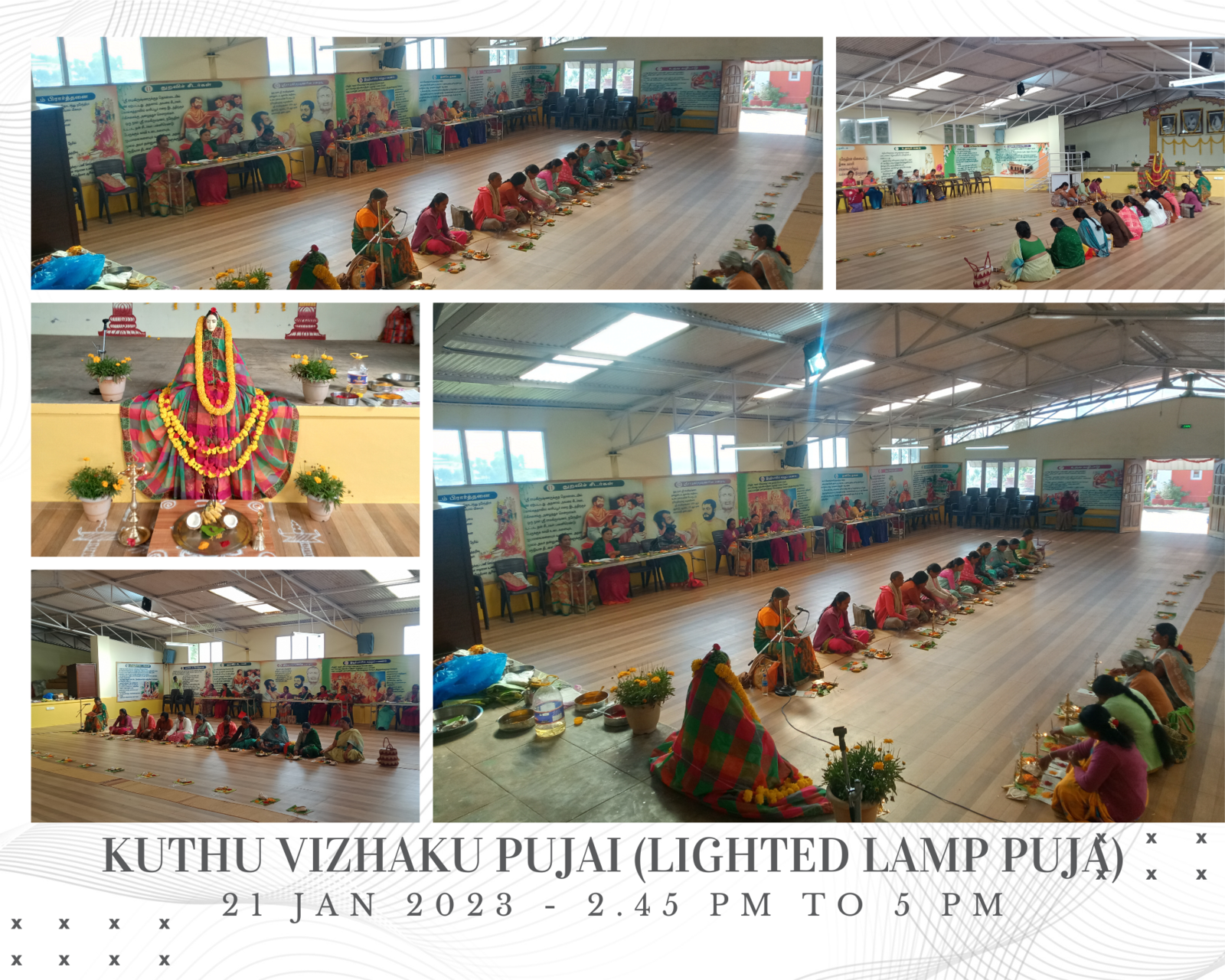 Lighted Lamp Puja (Kuthu Vizhaku Pujai)